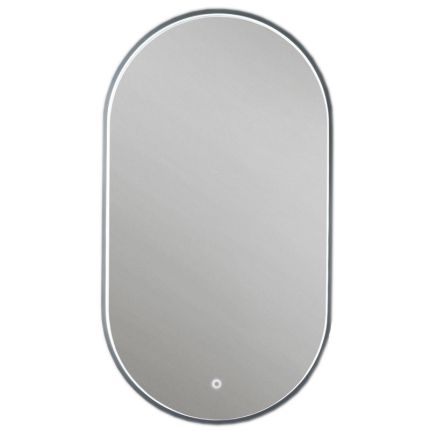 Puris Kera Plan Badspiegel oval - 50 cm
