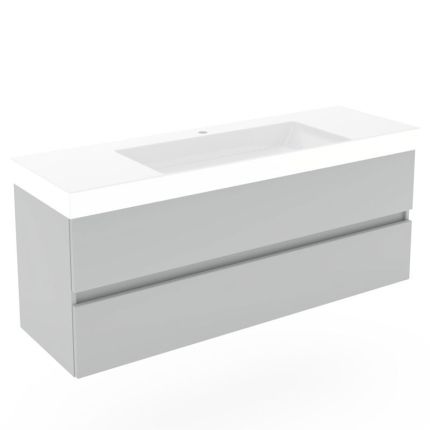 Puris Kera Plan Waschtisch mit Unterschrank - 142 cm