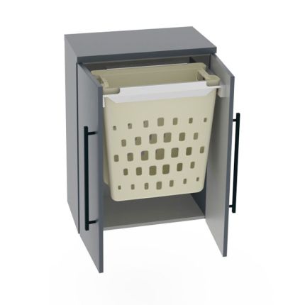 Puris Star Line Highboard - 60 cm geöffnet