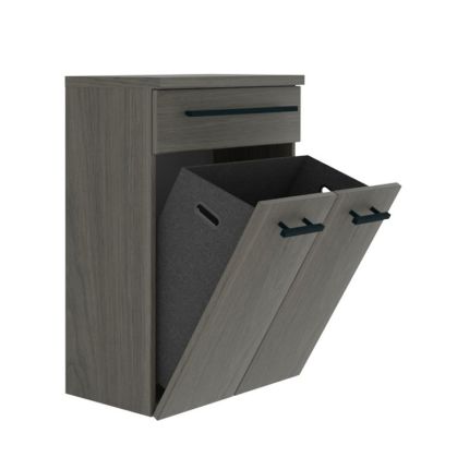 Puris Star Line Highboard 60 cm geöffnet
