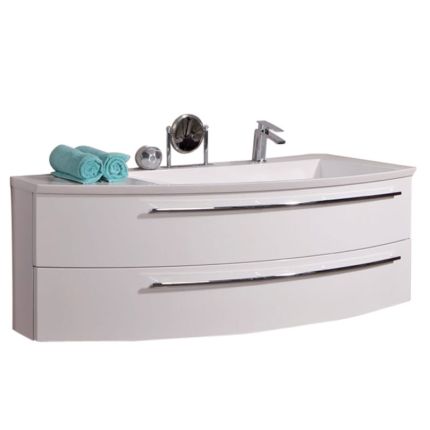 Puris Crescendo Waschtisch mit Unterschrank 120 cm links