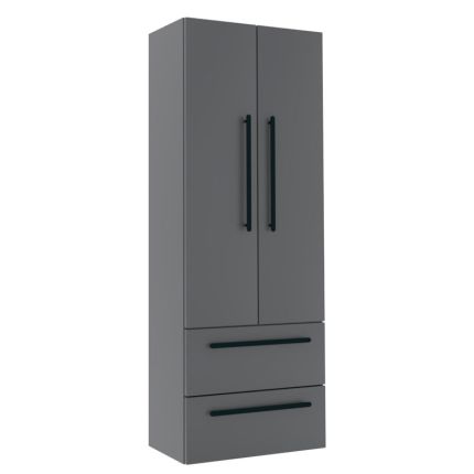 Puris Vuelta Hochschrank - 60 cm, 2 Türen, 1 Schubkasten und 1 Auszug
