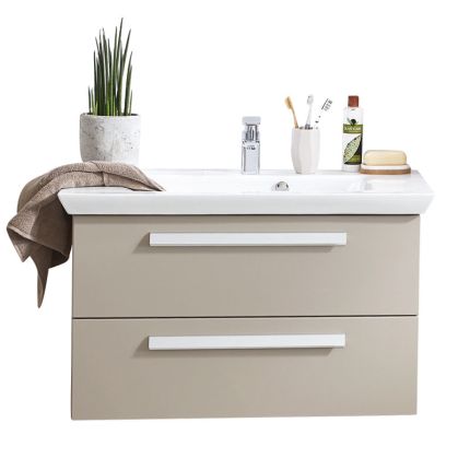 Puris Kera Plan Waschtisch mit Unterschrank - 66 cm