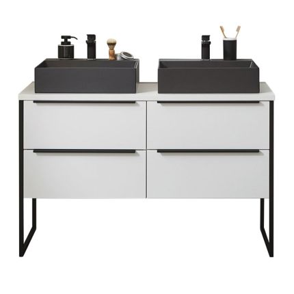 Puris Aspekt Waschtisch mit Unterschrank - 125 cm