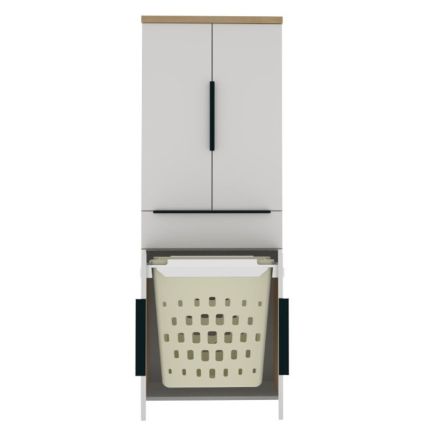 Puris Rounds Hochschrank - 60 cm geöffnet