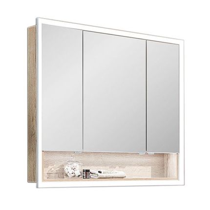Puris Rounds Spiegelschrank - 95,1 cm, Einbauspiegelschrank