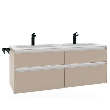 Puris New Xpression Waschtisch mit Unterschrank Set 4 - 143,2 cm