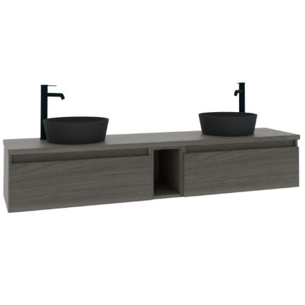 Puris Vialli Waschtisch mit Unterschrank - 161,2 cm