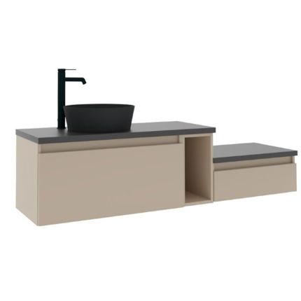 Puris Vialli Waschtisch mit Unterschrank - 161,2 cm