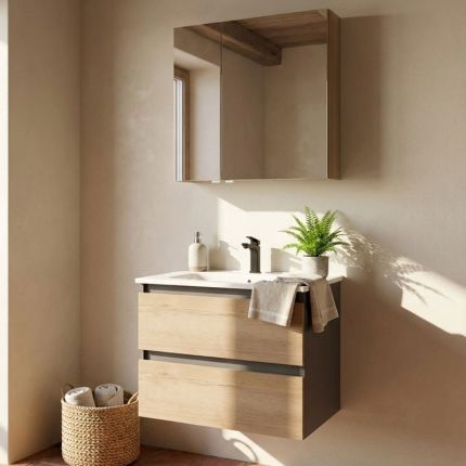 Puris Cuba Badmöbel Set 7 - 61 cm Ambiente