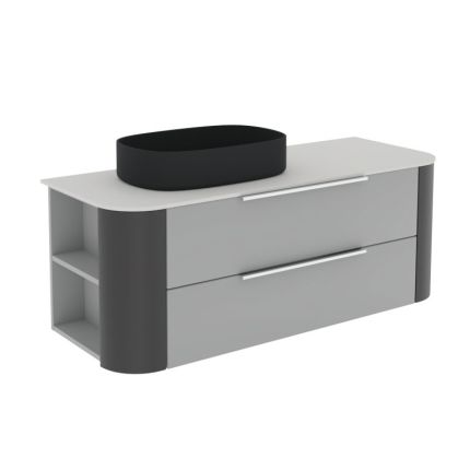 Puris Veluna Waschtisch mit Unterschrank Set 14-1 - 131 cm