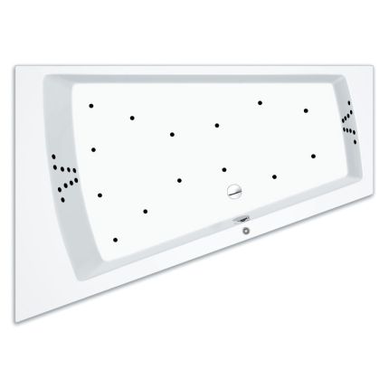 Repabad Livorno 175 x 120_65 cm Duo rechts, mit Aqua-Comfort