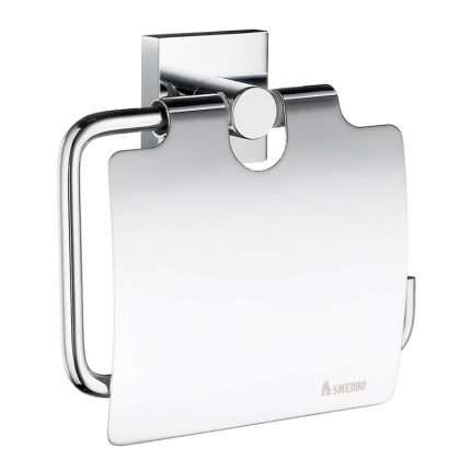 Smedbo HOUSE Toilettenpapierhalter mit Deckel