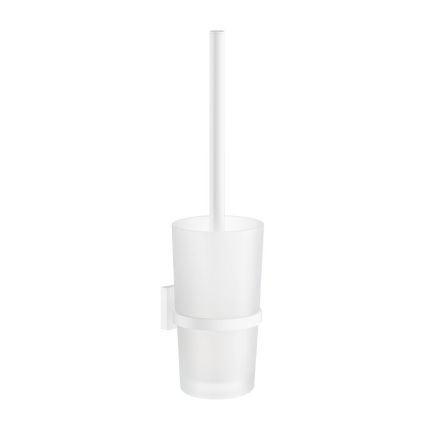 Smedbo HOUSE WC Bürste mit mattem Glas