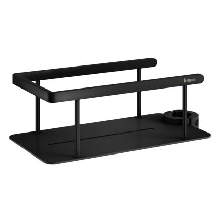 Smedbo SIDELINE Duschablage - für Brausestange, schwarz