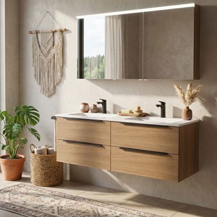 Puris Star Line Badmöbel Set - 140 cm Ambiente