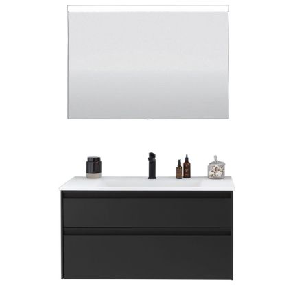 Schöner Wohnen Stockholm Badmöbel Set 2 - 102 cm