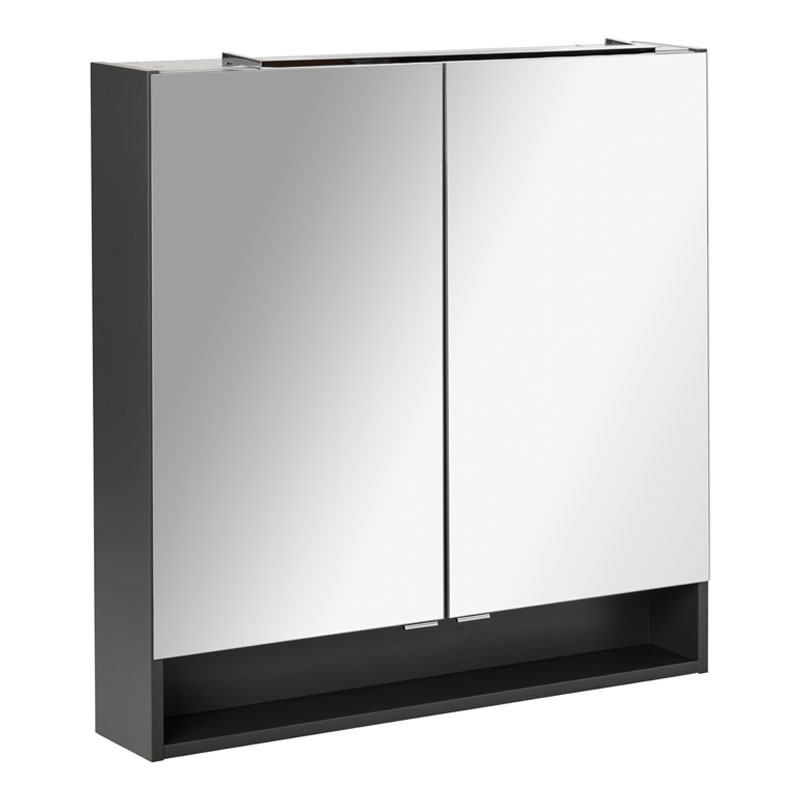 Fackelmann Spiegelelemente Spiegelschrank 80 cm