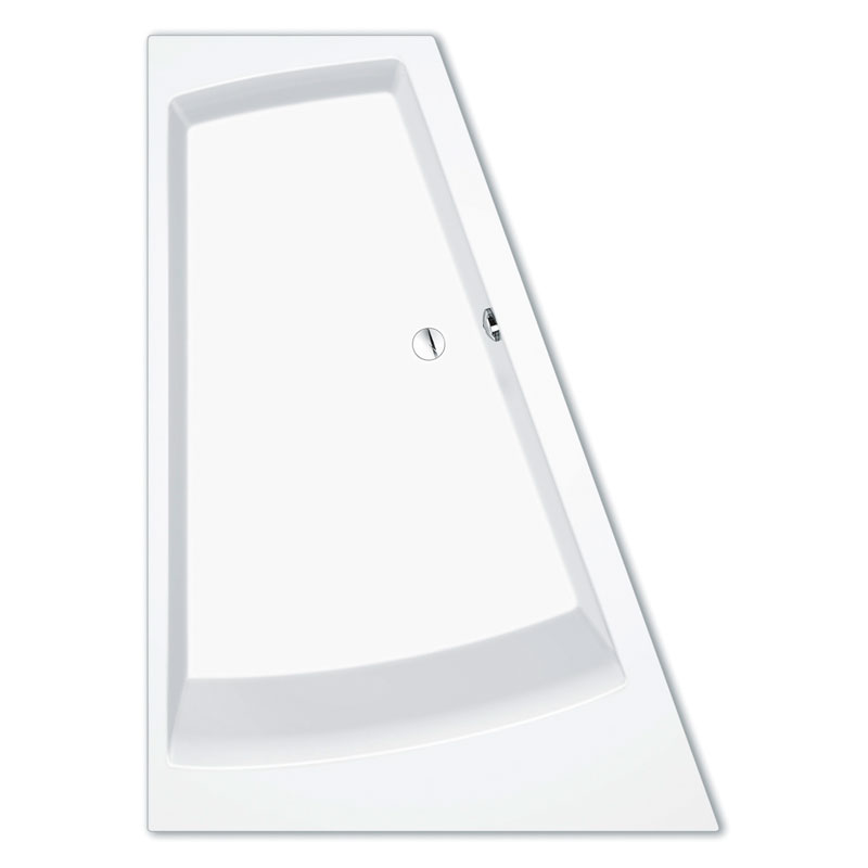Repabad Genf Duo Eck-Badewanne 180 cm