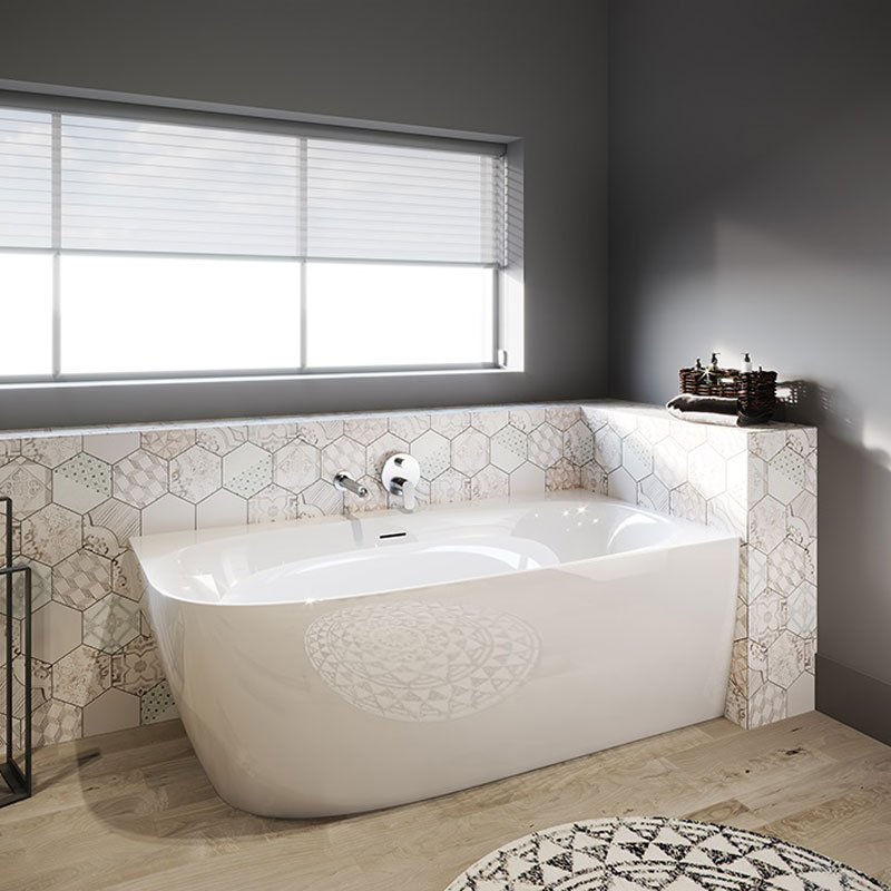 Riho Badewannen Eck-Badewanne 170 cm