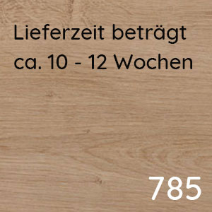 Frontfarbe: Eiche natur Nachbildung - folierte Front