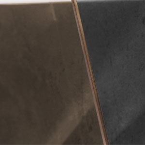 Glasvariante: Echtglas Bronze