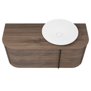 Ausführung Waschtisch mit Unterschrank: Becken rechts