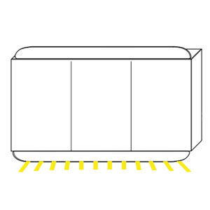 Waschplatz-Beleuchtung: mit Waschplatzbeleuchtung