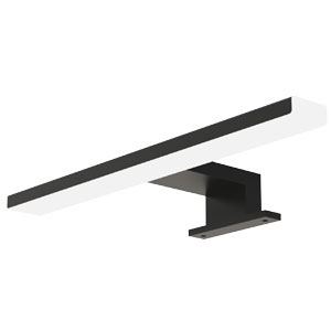 Aufsatzleuchte: LED-Aufsatzleuchte 300 mm Breite - schwarz