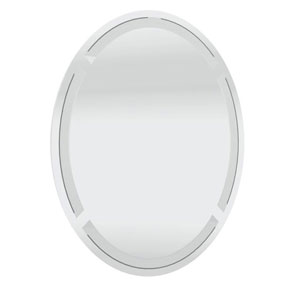 Ausführung Flächenspiegel: Flächenspiegel oval