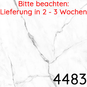Farbe: Marmor Carrara-Weiß LZ - Perlmatt