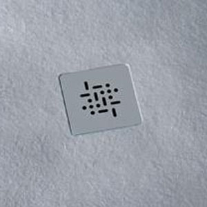 Farbe Ablaufsystem: Ablaufdeckel in der Farbe der Duschwanne