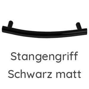 Griffvariante: Schwarz Matt Struktur