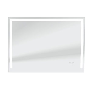 Ausführung Flächenspiegel: 80 cm - LED-Beleuchtung, inkl. Touchsensor, 30 Watt, 5700 K