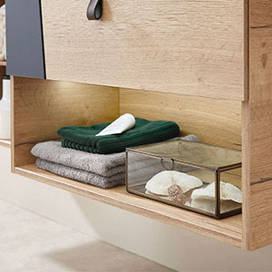 Waschtischunterschrank-Beleuchtung: LED, 12V, 6,9 Watt, 6250K, inkl. Bewegungssensor