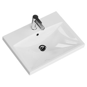 Waschtisch-Farbe: Weiß Glanz