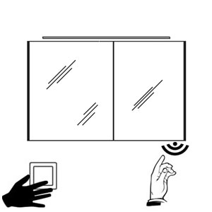 Schalter für Beleuchtung: Schalter und Sensorschalter