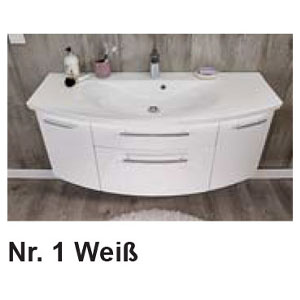 Waschtisch-Farbe: Weiß