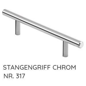 Griffvariante: Stangengriff chrom