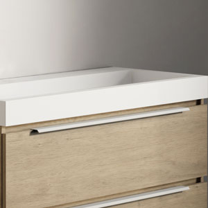 Griffvariante: 75 cm - weiss
