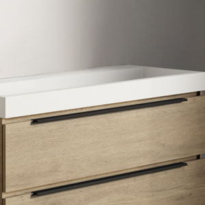 Griffvariante: 90 cm - schwarz