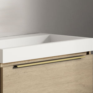 Griffvariante: 60 cm - gold