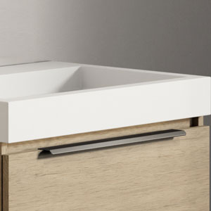 Griffvariante: 40 cm - Edelstahl