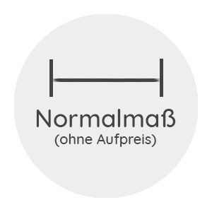 Sondermaß Breite: Normalmaß