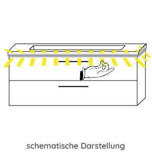 Sensorschalter für Waschtischunterschrank: Touchschalter