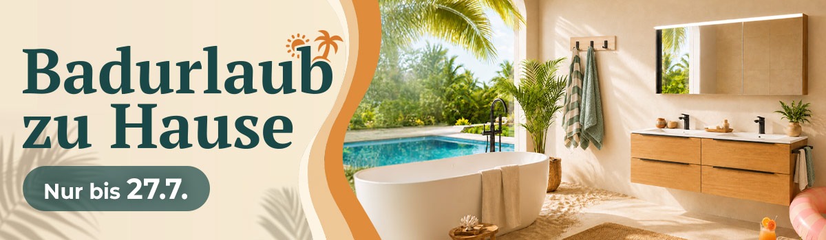 Badeurlaub zu Hause – Jetzt 5% extra Rabatt!