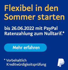 PayPal 0% Finanzierung