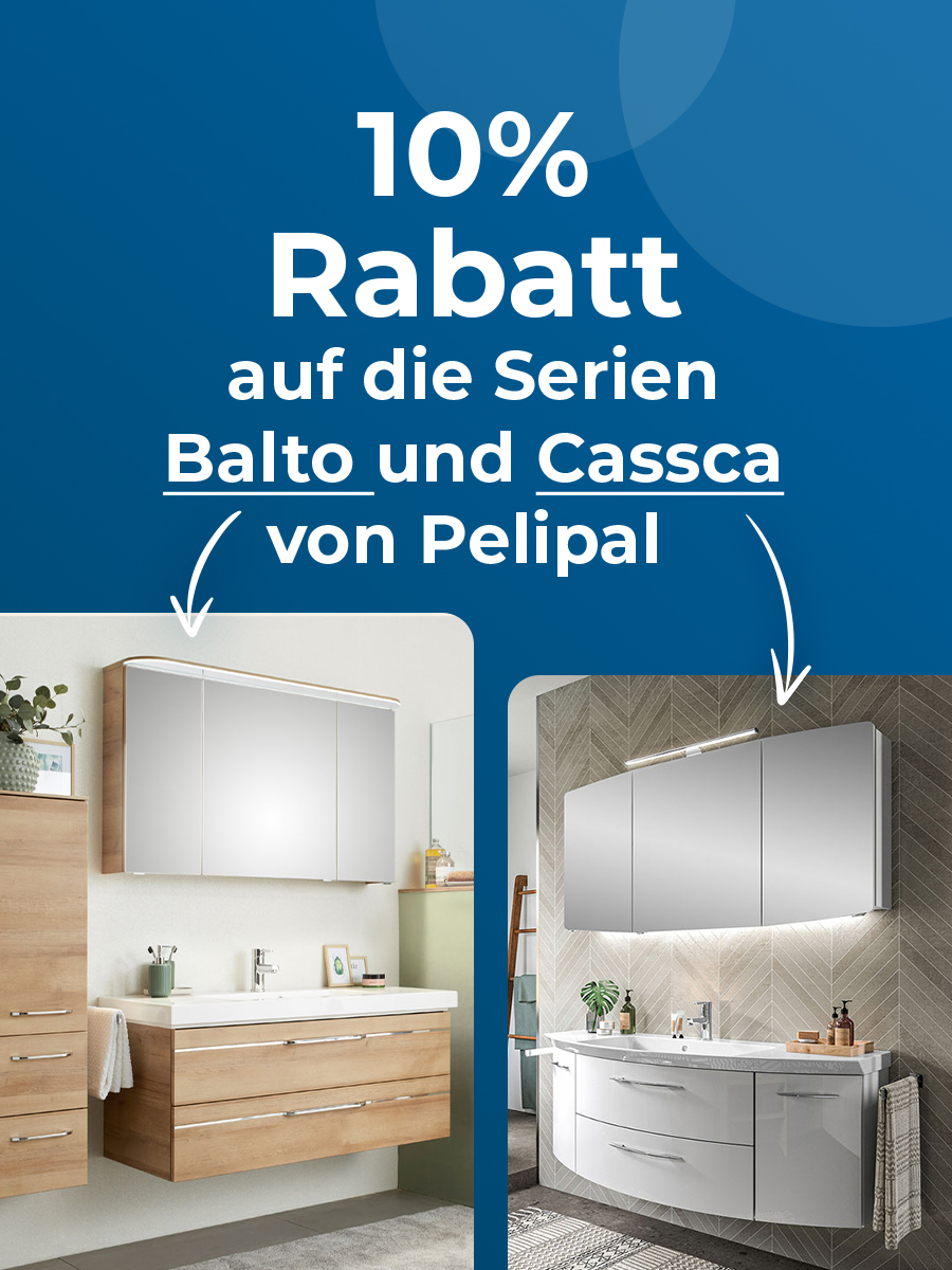 10% auf die Serien Balto und Cassca von Pelipal. Weiterleitung auf die Markenwelt von Pelipal