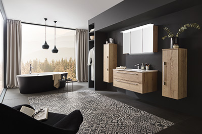 Badmöbel Set aus der b-collection Badmöbel Kollektion b-unit