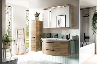 Badmöbel der Serie Sunline xpressline 4010 (Pelipal Serie 4010)